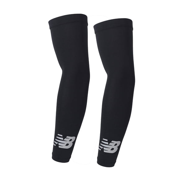 Brazaletes de compresión New Balance unisex negros S/M (1 par)