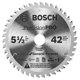thumbnail image 1 of Hoja de sierra Bosch PRO542TS5 Precision Pro de 42 dientes, 1 of 1