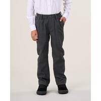 Polemic - Pantalón Colegio Gris Slim Fit Escolar T.4 A 10 -