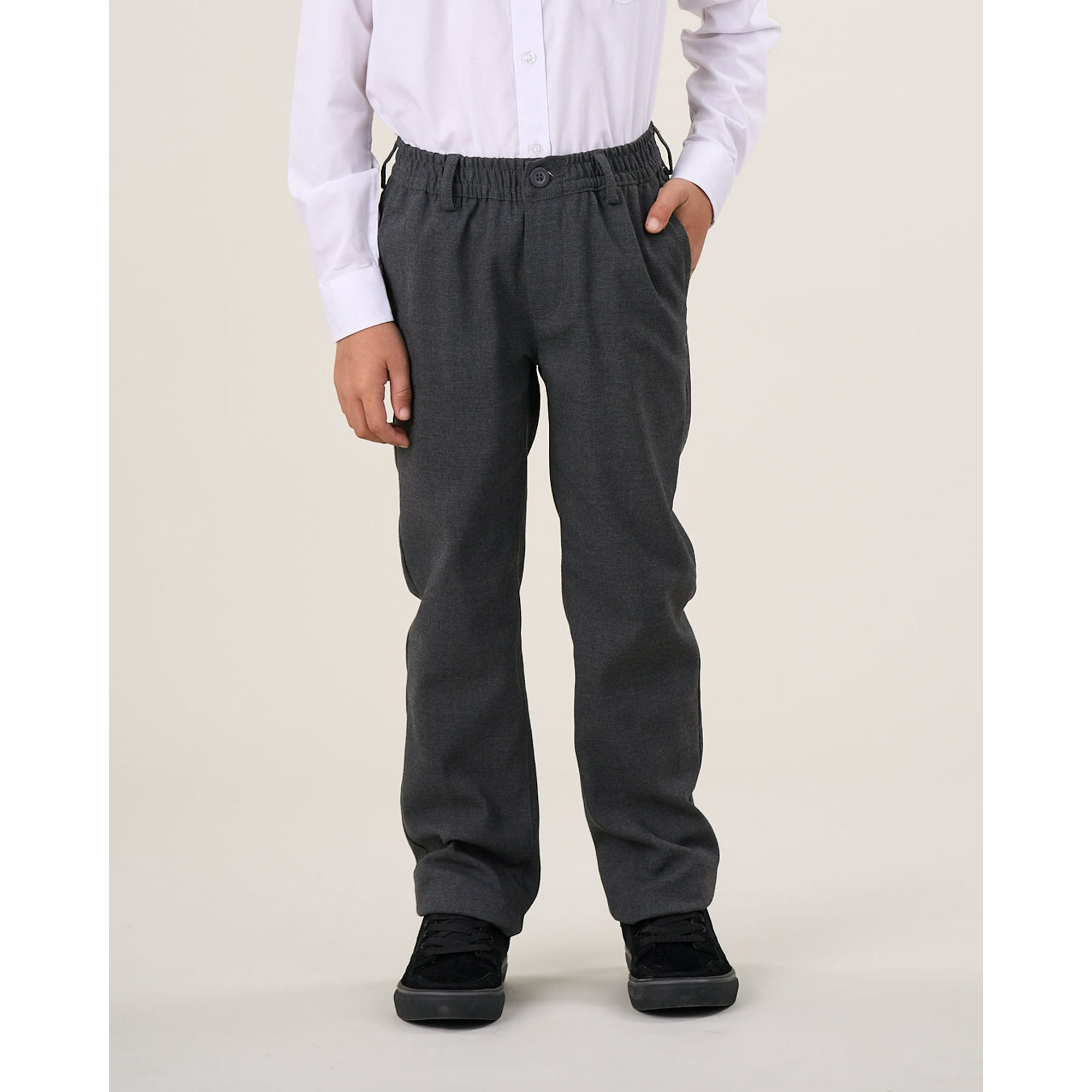 Pantalón Colegio Gris Slim Fit Escolar T.4 a 10 - Polemic | Lider