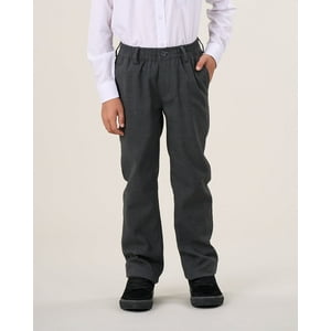 Pantalón Colegio Gris Slim Fit Escolar T.4 A 10 - Polemic
