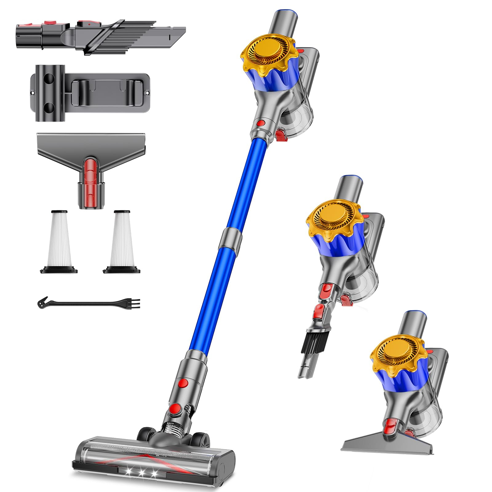 Aspirador Inalámbrico Mbyulo 450w 40kpa 50mins Batería