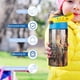 thumbnail image 5 of El Rey de Reyes Botella de Agua con Tapa Pop Top de Un Toque, Acero Inoxidable, a Prueba de Fugas, para Deportes, Botella Infantil azul 12 oz, 5 of 6
