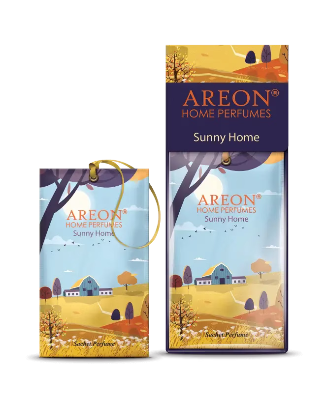 Areon Sachet Sunny Home – Aromatizante con fragancia cálida y acogedora