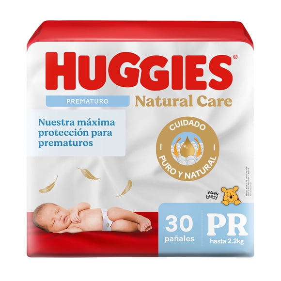 Pañales Huggies Natural Care Prematuro PR