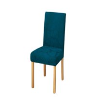 Genérico - Pack De 6 Fundas Para Silla Con Diseño Texturizado Color Turquesa