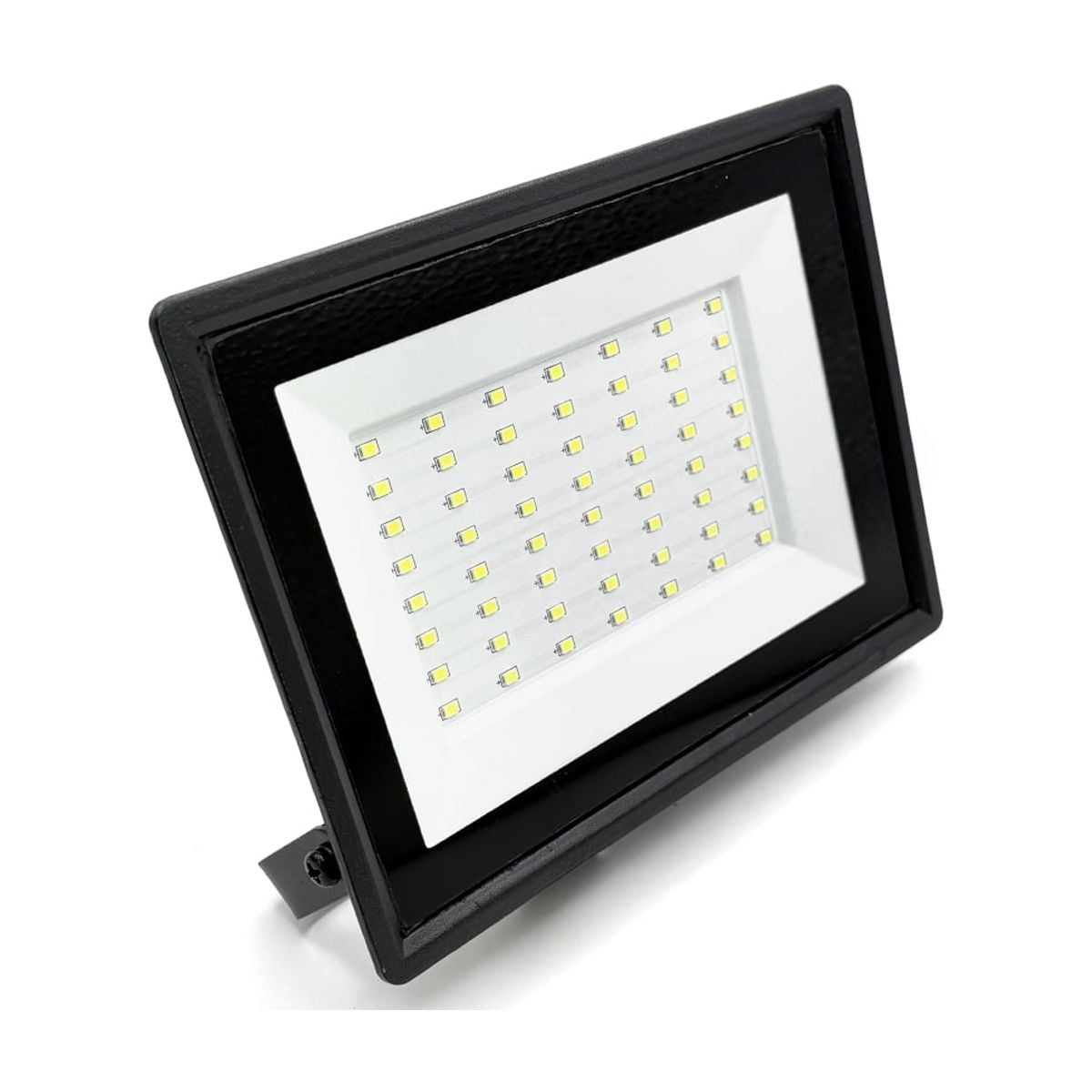 Teimporta - Foco Proyector Led Reflector 50w Ip65 Ik08 Luz Blanca Sec Negro Blanco Frío