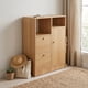 thumbnail image 3 of Armario Organizador de Baño Madera con Cajones Puerta y Repisas para Espacios Modernos 60x30x80cm, 3 of 6