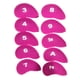 thumbnail image 3 of 10 piezas Golf Irons Headcover Set, Golf Set Guard, Golf 3 4 5 6 7 8 9 a SW PW Funda protectora Head Cover Head Covers Guard Protector , Rojo, 3 of 5