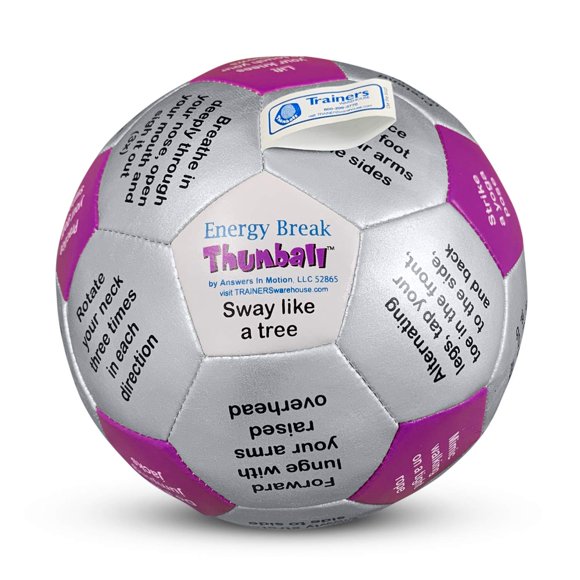 Trainers Warehouse Energy Break Thumball de 15 cm, 32 paneles