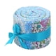 thumbnail image 1 of 20 Piezas De Rollo De Gelatina De 2,4 Pulgadas De Algodón Floral Para Manualidades, Costura Enrollable, Color Azul, 1 of 5