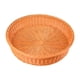 thumbnail image 5 of Cesta de almacenamiento redonda tejida de mimbre Cesta de pan de ratán Cesta de servicio de comida de mesa Bandeja Cesta de fruta tejida hecha a mano Marrón 35x7.5cm, 5 of 5