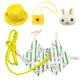 thumbnail image 5 of Conjunto De Vestido Para Mascotas Chaleco De Conejo Ropa De Disfraz Traje De Moda Diario Watermelon_S, 5 of 5