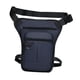 thumbnail image 2 of Bolso de muslo para hombre, bolso de cinturón, bolso de motocicleta, múltiples bolsillos, bolso de muslo portátil versátil, bolso multiusos para sende Azul, 2 of 5