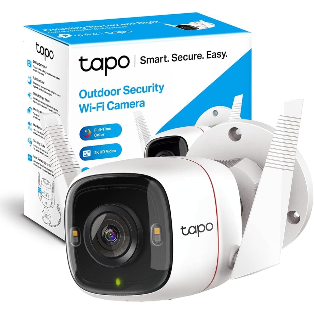 Cámara De Seguridad Exterior Tapo C320ws 2k Ip66 Wifi