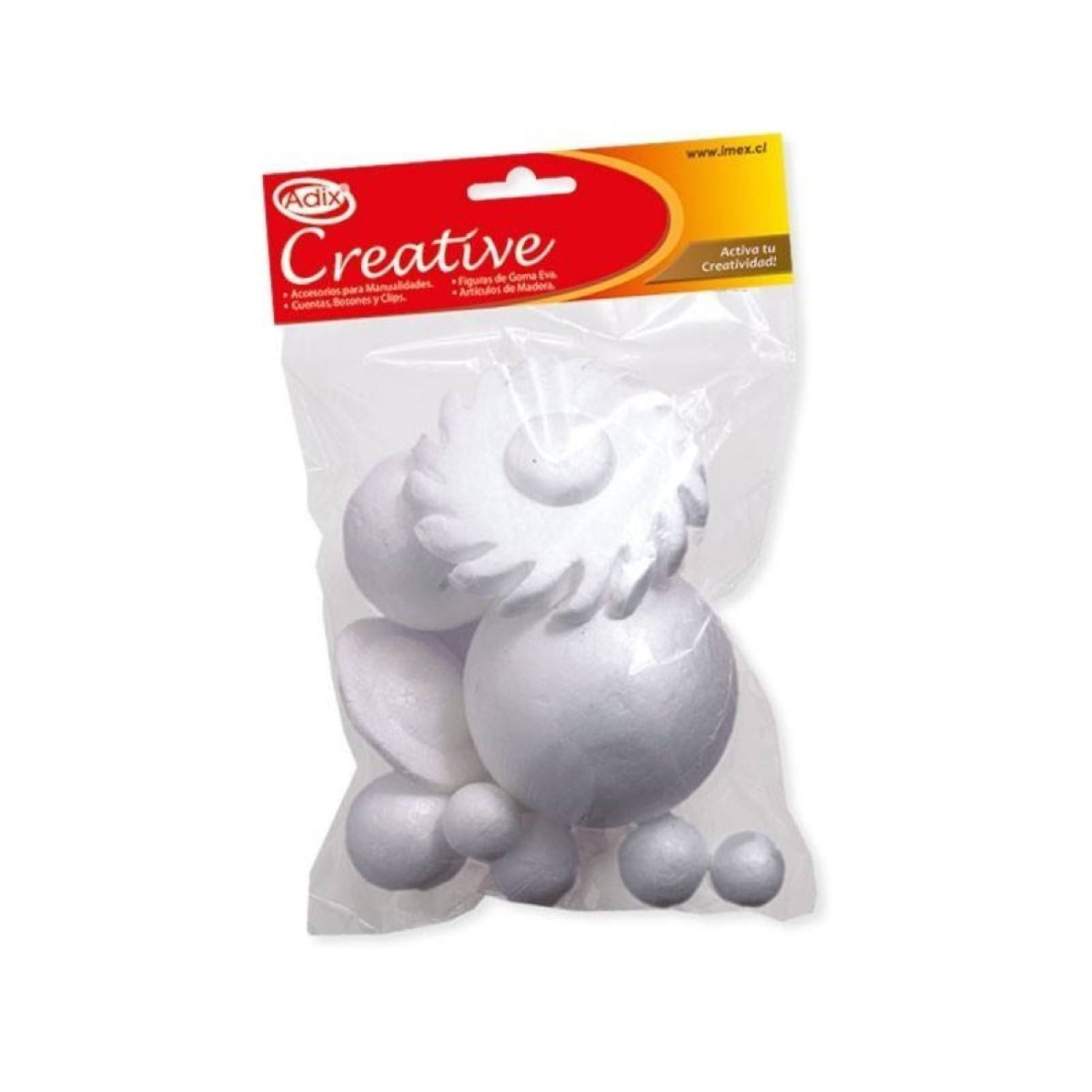 Adix Creative - Sistema Solar Poliestireno 10un