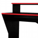 thumbnail image 5 of Escritorio Gamer En L Guma 2 Monitores | Mesa Gamer Esquinera Wengue Rojo | Setup Dual Monitor Gaming, 5 of 14