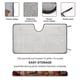 thumbnail image 2 of Hombre De Jengibre Parasol Para Parabrisas Delantero Protector Plegable Visera Solar Para Auto Bloquea Rayos Uv Mantiene Tu Vehículo Fresco 130cm*70cm, 2 of 6