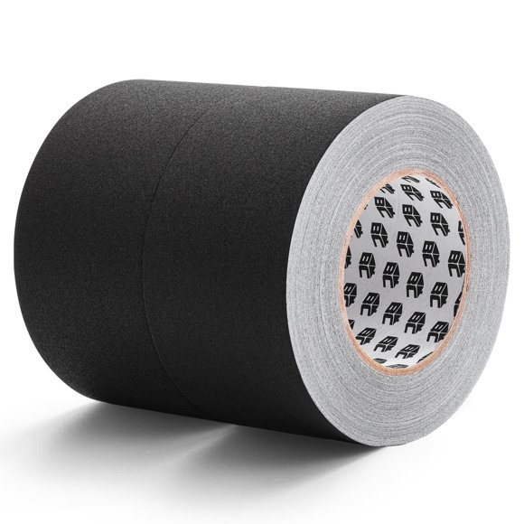 Gaffers Tape Bates, color negro, 7,62 cm x 41,15 m, paquete de 2