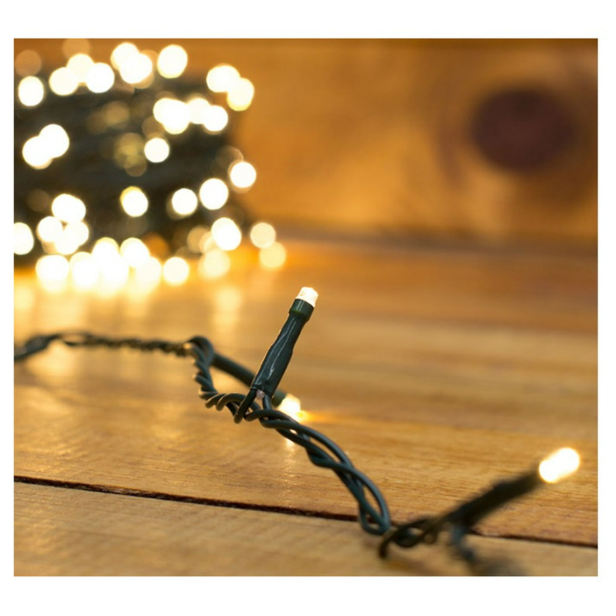 Genérico - Guirnalda De 400 Luces Amarillas Navideñas Decoración