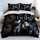 thumbnail image 2 of 3D The Twilight Saga HD Printed Comforter Bedding Set,Duvet Cover Bed Set Quilt Cover Pillowcase,king Queen Size Bedding Set Kid, 2 of 5