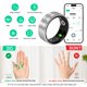 thumbnail image 2 of Anillo Inteligente Chendssfkd Plata Resistente al Agua - Monitor de Salud, 2 of 9