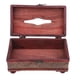 thumbnail image 1 of caja de pañuelos vintage cajas de papel creativo de madera home case servilletero caja a cuadros, 1 of 5