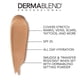thumbnail image 2 of Maquillaje para piernas y cuerpo Foundation Dermablend, 25 W, color arena clara, 2 of 8