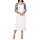 thumbnail image 2 of INSPIRE CHIC Bolero de Encaje para Mujer Chaqueta Abierta Frontal de Manga Larga con Diseño Floral Gris M, 2 of 6