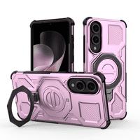 Funda Foxdock Para Samsung Galaxy S25 Edge , Magnética, Ligera, Soporte 360°, Antigolpes