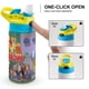 thumbnail image 4 of Manny Manitas Botella de Agua con Tapa Pop Top de Un Toque, Acero Inoxidable, a Prueba de Fugas, para Deportes, Botella Infantil azul 12 oz, 4 of 6