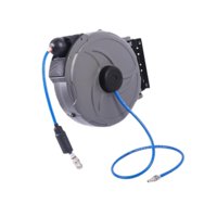 Magideal - Carrete De Manguera De Aire, Carrete De Compresor De Línea Aérea, Carrete De Rebobinado Automático, Montaje En Pared, Carretes De Manguera, Soporte De