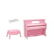 thumbnail image 3 of Piano En Miniatura 1:12 Con Taburete Elegante Realista Para Regalo De Accesorios De Mobiliario, 3 of 5