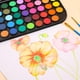thumbnail image 5 of Set de pinturas de acuarela Artecho 48 colores con pinceles y papel, 5 of 5