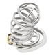 thumbnail image 4 of Dispositivo De Cinturón De Jaula De Castidad Masculina De Acero Inoxidable Anillo De Bloqueo De Pene Cinturón 40 Mm, 4 of 5