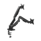 thumbnail image 2 of Soporte Monitor a Gas 2 Brazos Escritorio de 17"-32" Negro, 2 of 7