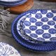 thumbnail image 5 of Platos de cena Selamica 25 cm, juego de 6, azul vintage, 5 of 7