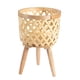 thumbnail image 2 of Maceta Tejida A Mano, Cesta De Almacenamiento De Ropa Para Macetas De Balcón, Césped De Patio, 2 of 5