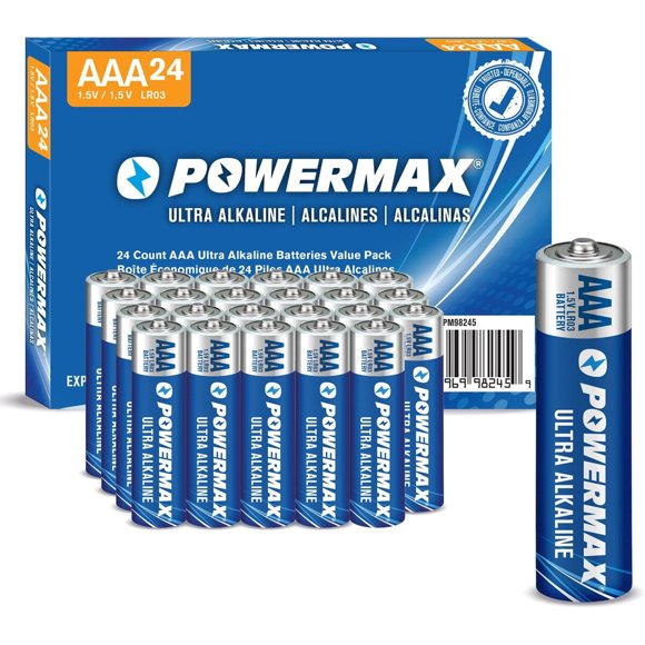 Powermax 24 baterías AAA de larga duración