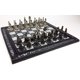 thumbnail image 2 of Set de Ajedrez HPL 41 cm Anubis Negro Plata Oro, 2 of 8