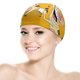 thumbnail image 5 of Vaca y Pollo Gorro de Natación de Licra, Gorro de Baño de Tela Cómoda, Gorro Elástico Antideslizante para Hombres, Mujeres y Niños, 5 of 6
