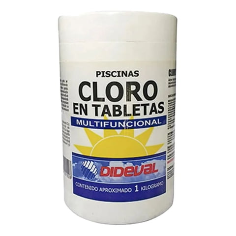 Metalfer - Cloro Triple Acción Para Piscina 1Kg Dideval
