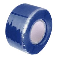 Magideal - Cinta De Silicona Tubería De Agua De Fusión Automática Cinta De Reparación De Arneses De Cableado Automotriz De Alta Presión Estirada Impermeable Para Azul