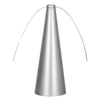 Genérica - Abanico Ventilador Repelente De Moscas Portatil- Color Plata