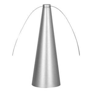 Genérica - Abanico Ventilador Repelente De Moscas Portatil- Color Plata