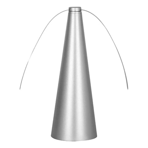 Genérica - Abanico Ventilador Repelente De Moscas Portatil- Color Plata