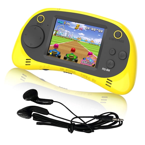 Consola de juegos portátil EASEGMER 16 Bit Kids con 220 juegos