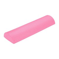 Ioensy - Rodillo De Espuma Medio Redondo Masaje Yoga Pilates Fitness Balance Yoga Rosa 45Cm