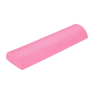 Ioensy - Rodillo De Espuma Medio Redondo Masaje Yoga Pilates Fitness Balance Yoga Rosa 45Cm