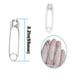 thumbnail image 2 of Alfileres de seguridad Hegangly extra grandes de 55 mm de acero inoxidable x80, 2 of 6